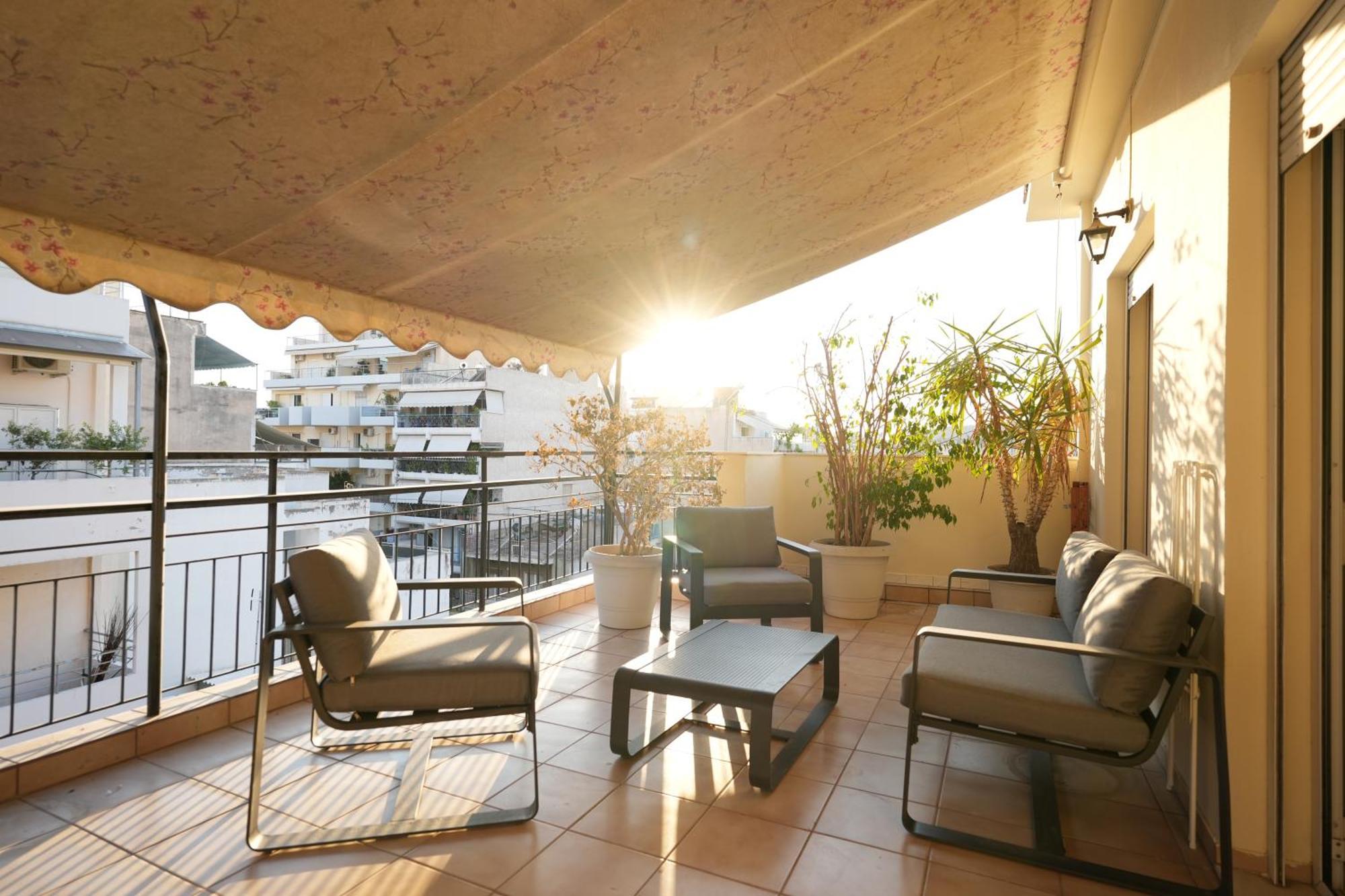 شقة Modern Athenian Penthouse المظهر الخارجي الصورة